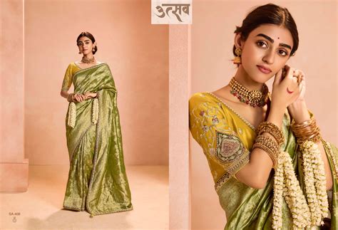 408 Utsav Kimora Sindhuri Silk Sarees – Heriska