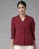 Buy Maroon Sweaters & Cardigans for Women by CAYMAN Online | Ajio.com