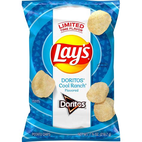 Lay's Lay's Doritos Cool Ranch Flavored Potato Chips - India | Ubuy