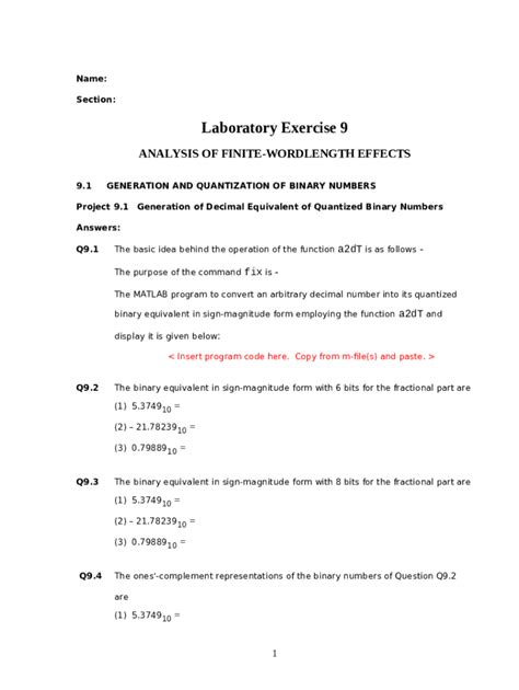 Image result for Worksheet On Binary Number System