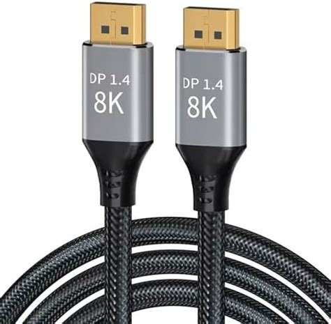 CableDeconn 10M 33FT 8K 1.4 DisplayPort Cable 8K@60Hz 4K@144Hz High ...