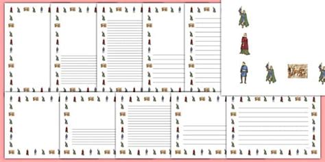 The Normans Page Borders - the normans