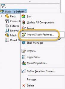 Image result for Where Is the Simulation Study Tree in SolidWorks