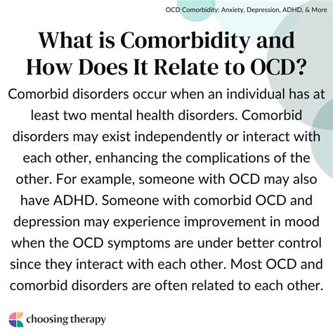 Common OCD Comorbidities