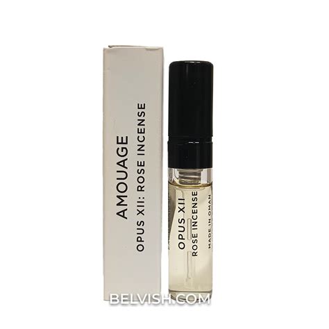 Amouage Opus XII Rose Incense 2ml Vial - Exquisite Scent