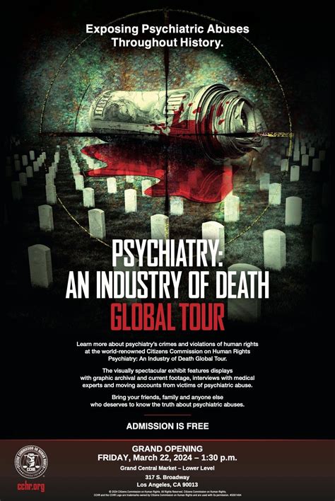 Psychiatry: An Industry of Death Exhibit Grand Opening | CITIZENS ...