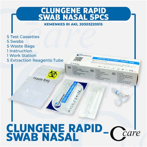 Jual ANTIGEN SWAB NASAL - 25PCS - Jakarta Utara - CCare Official ...