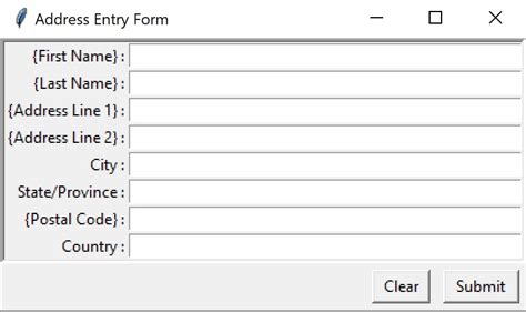 Image result for Python GUI Label Expand with Frame