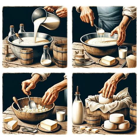 Process of Making Cheese 的图像结果