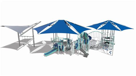 Jesse Owens Park - Track Runner-Themed Playground