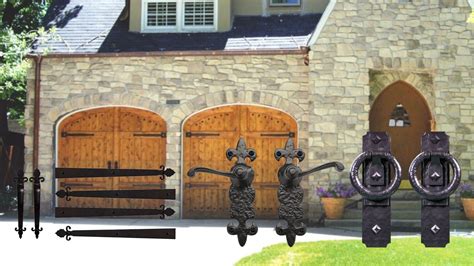 Stylish Decorative Hardware Options for Your Garage Door