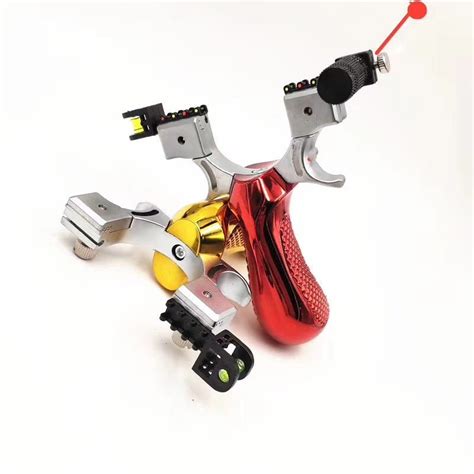 New Professional Alloy Bow Head Resin Handheld Slingshot Catapult Heav ...