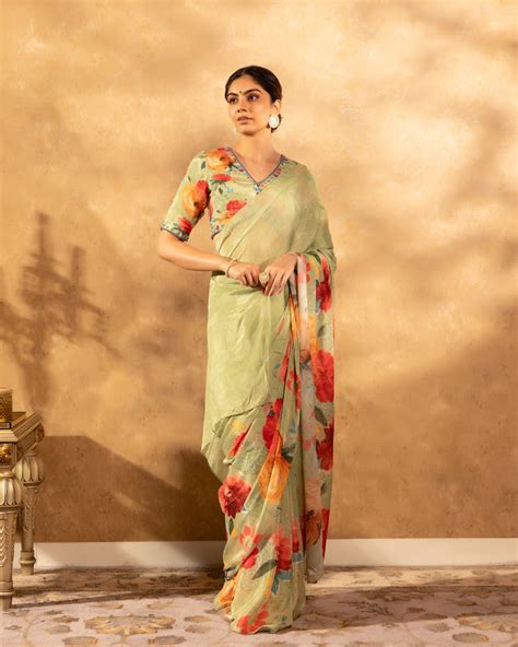 Shop Designer Sarees for Women | Latest Saree Collection – Ambraee