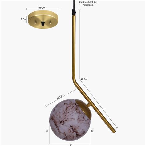 Buy HOMESAKE Metal Ceiling Lamp from Homesake at just INR 5000.0