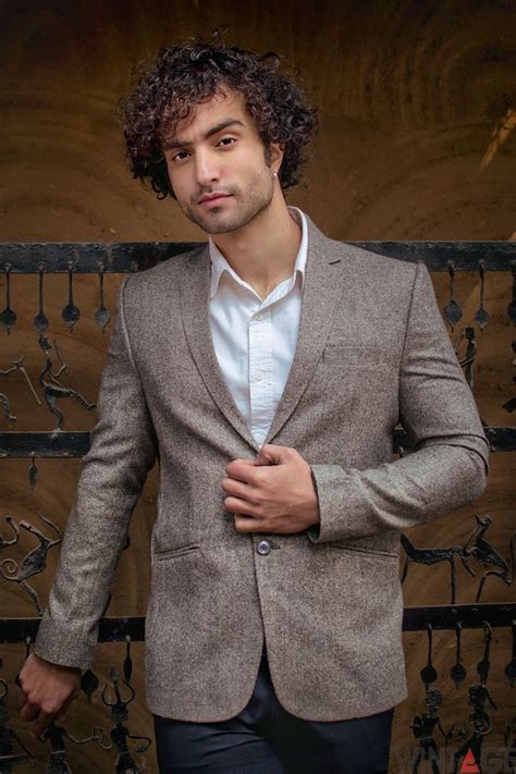 Wintage Men's Tweed Wool and Evening Blazer Coat Jacket : Grey