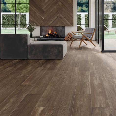 Wood Design Floor Tiles Atlantis Porcelain Wood Effect Silver White