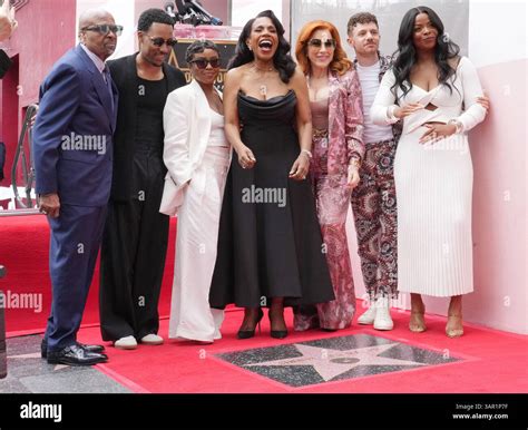 Los Angeles, USA. 16th Apr, 2025. (L-R) ABBOTT ELEMENTARY Cast ...