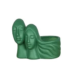 Lasaki Couple deep Jungle Ceramic Pots for Indoor Plants, Planters ...