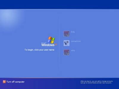 Image result for Windows XP Welcome Screen