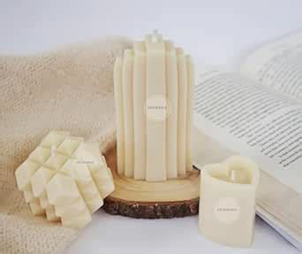 Encebience™ Scented Trapezoid Pillar, Diamond Bubble, Heart Pillar ...