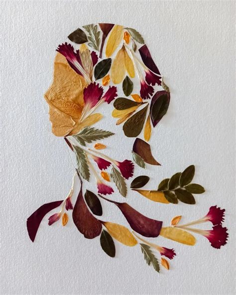 Beautiful Pressed Flower Art