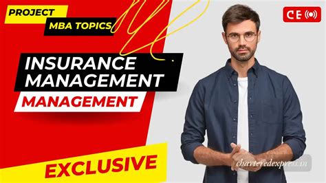 250+ Best MBA Insurance Management Topics