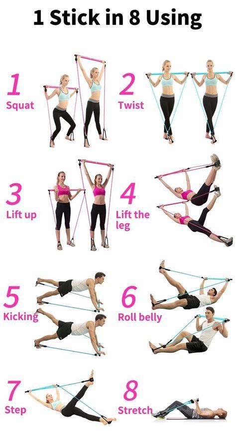 Image result for Exercise Spring Bar Workout Chart