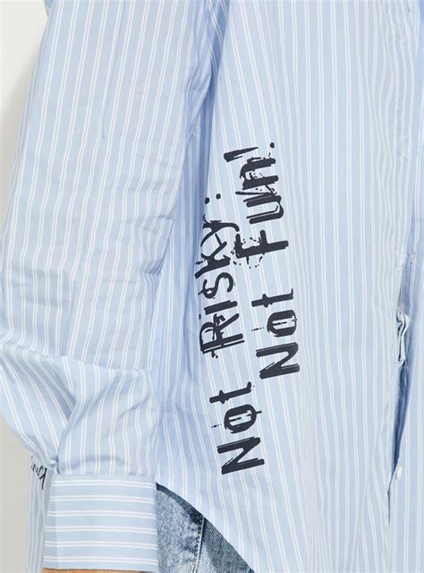 Buy URB_N Women Striped Loose Fit Shirt Online at just Rs. 799.0 ...