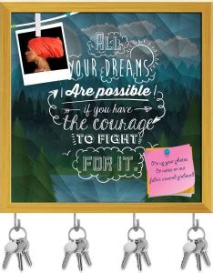 Artzfolio Motivational Typography Quote Message Design Pinboard & Key ...