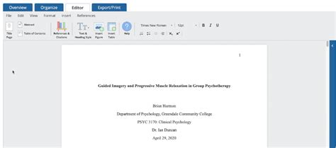 Running Head Tutorial APA 的图像结果