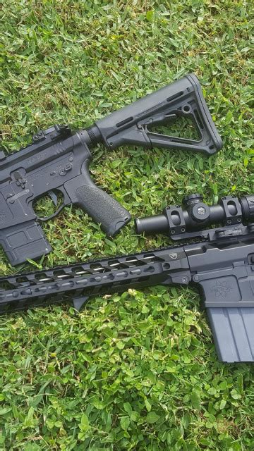 Download wallpaper grass, weapons, optics, assault rifles, section ...