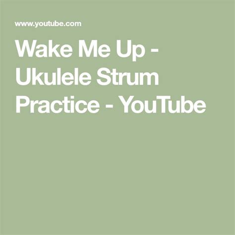 Wake Me Up Ukulele Tutorial 的图像结果