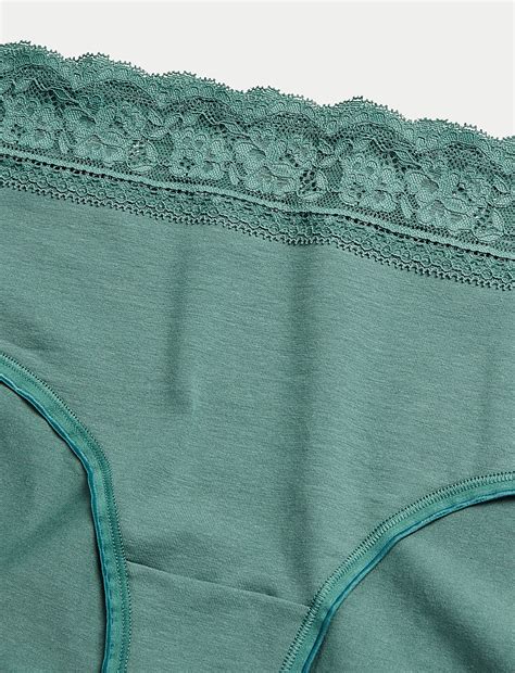 Buy 5pk Cotton Rich Printed High Rise Shorts at Marks & Spencer