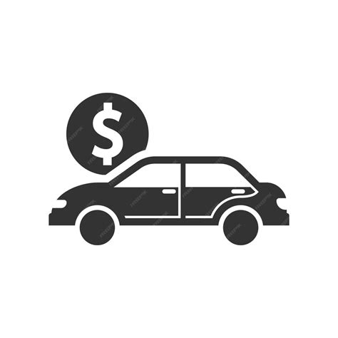 Car loan icon | Premium Vector