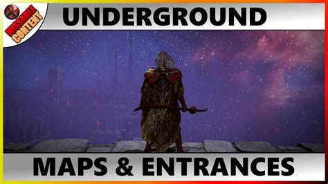 ELDEN RING All Underground Map Locations & All Underground Entrances ...