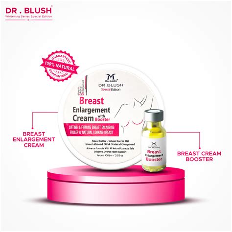Dr Blush Breast Enlargement Cream (with Booster)
