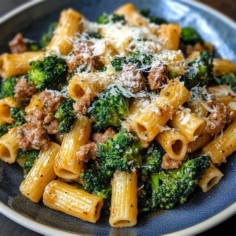 Broccoli and Sausage Pasta - Gourmet Mastermind