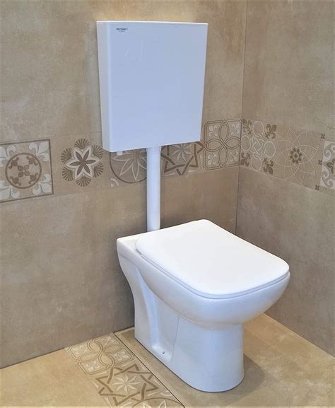 InArt Combo Ceramic Floor Mounted European Western Water Closet Toilet ...