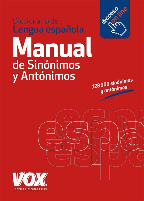 Buy Diccionario manual de sinónimos y antónimos de la lengua Española ...