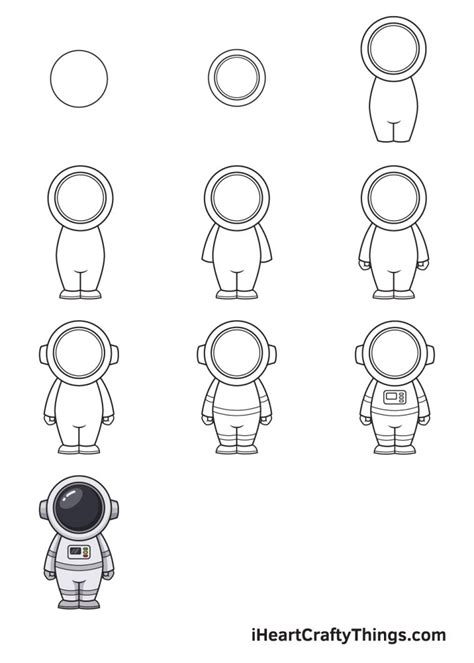 Image result for Astronaut Drawing Tutorial