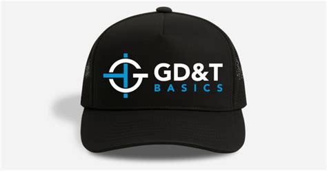 GDTBasics HorizontalBlueWhite by GD&T Basics | Customized caps ...