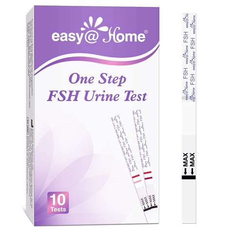 Easy@Home At-Home FSH Menopause Test Kit, 10 Count HSA/FSA Eligible ...