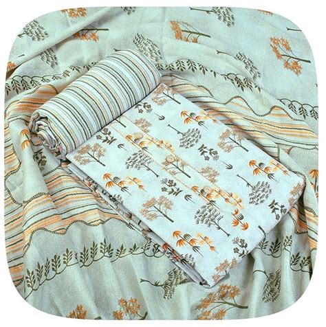 Buy Shubham creation Pure Cotton Unstitched Salwar Suit Dupatta Dress ...