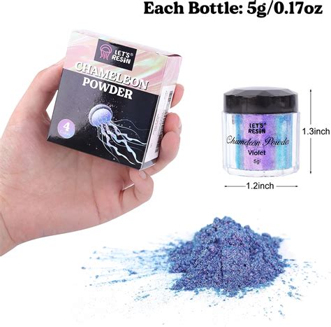 LET'S RESIN Upgrade Color Shift Chameleon Powder for Epoxy India | Ubuy