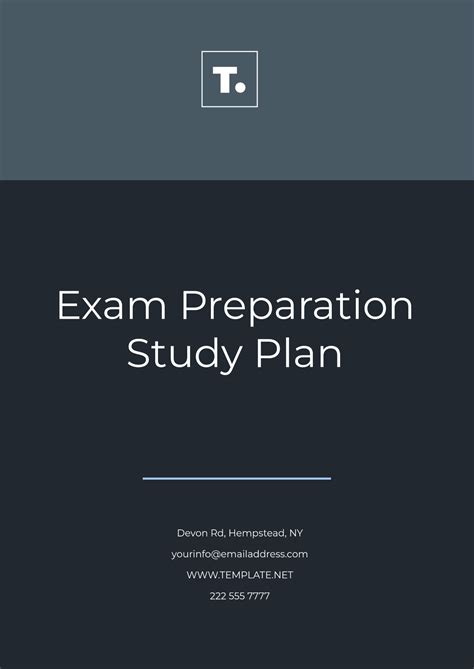 A Study Plan Example 的图像结果
