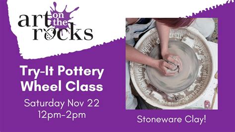 Try It – Pottery Wheel Class w/ STONEWARE Clay, 875 Merriam Ave, Unit ...