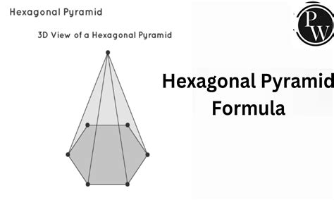 Image result for Hexagonal Pyramid Volume Formula