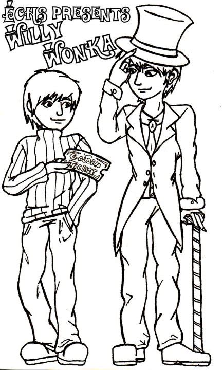 Willy Wonka And The Chocolate Factory Coloring Pages - Free Coloring Pages