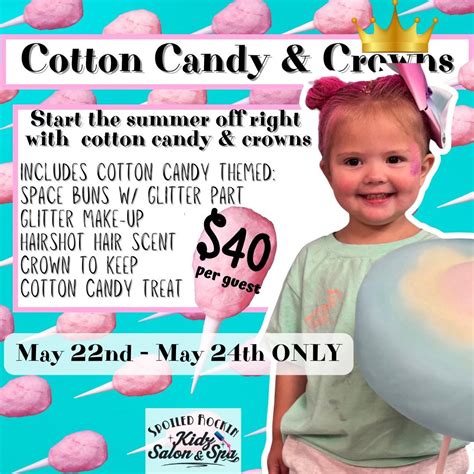 Cotton Candy & Crowns, 3030 South Memorial Pkwy, Huntsville, AL, United ...