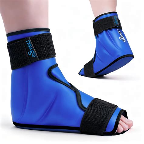 Buy NEWGO Ice Pack Ankle Foot Ice Pack Wrap for Plantar Fasciitis, Foot ...